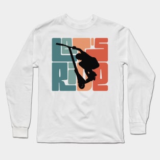 Scooter tailgrab. Let's ride Long Sleeve T-Shirt